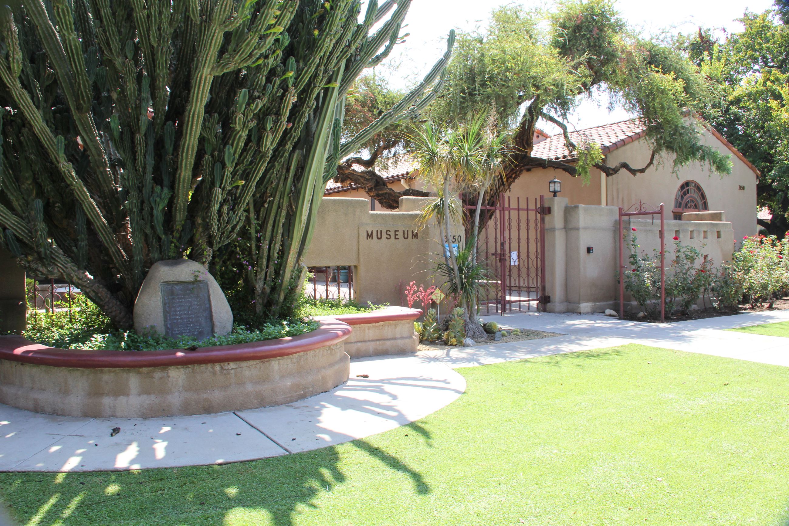 Outside of the El Monte Historical Museum