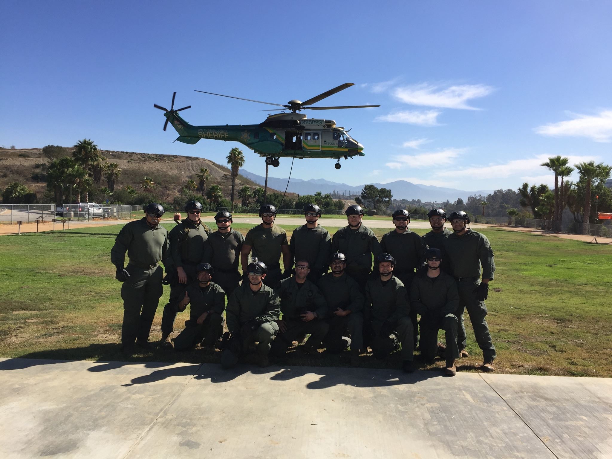 SWAT at Helicopter Day