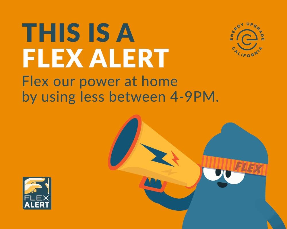 Flex Alert Today 4-9pm