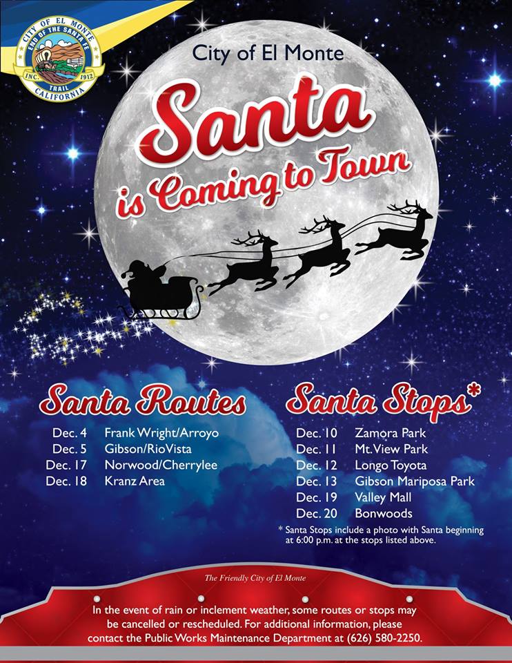 2018- Santa Float Flyer